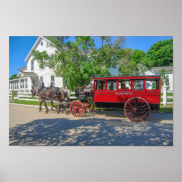 Poster Grand Hotel Carruagem, Mackinac Island, Michigan
