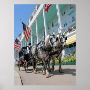 Poster Grand Hotel - Ilha Mackinac, Michigan