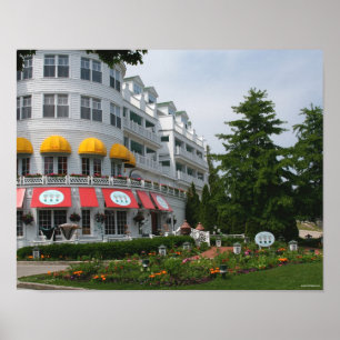 Póster Grand Hotel na Ilha Mackinac
