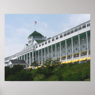 Póster Grand Hotel na Ilha Mackinac