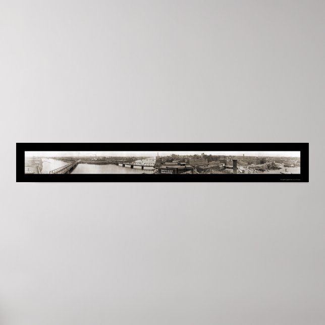 Póster Grand Rapids MI Photo 1915 (Frente)