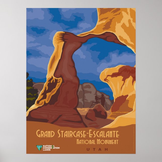 Poster Grand Staircase-Escalante (Frente)
