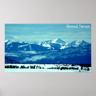 Póster Grand Teton