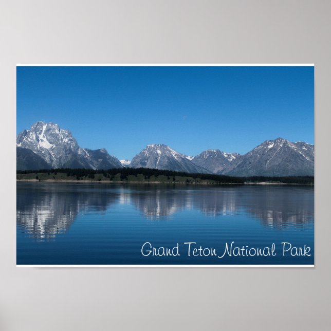 Póster Grand Teton Nation Park (Frente)