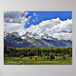 Póster Grand Teton National Park