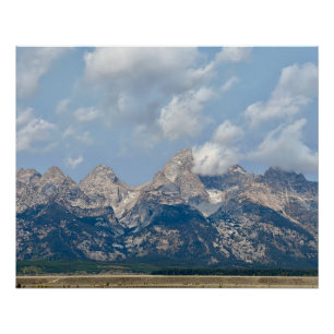 Póster Grand Tetons