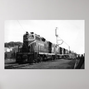 Póster Grand Trunk Railroad Portland, Maine Sept 1967