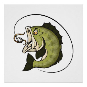 Póster Grande Boca de Robalo