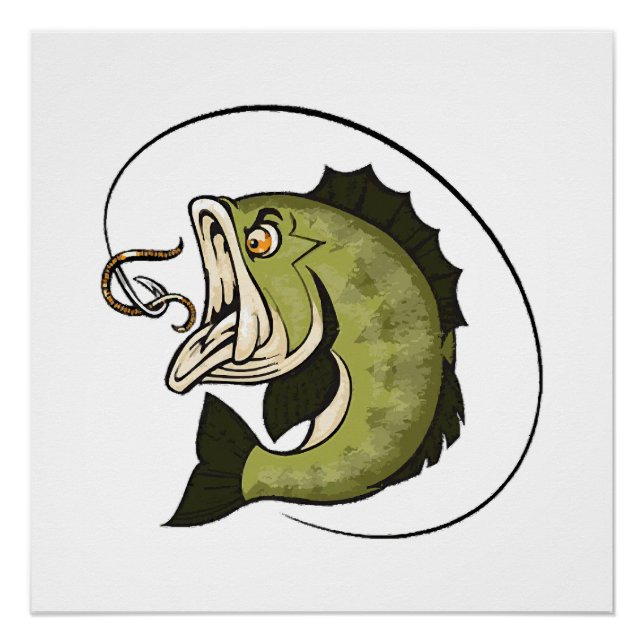 Póster Grande Boca de Robalo (Frente)