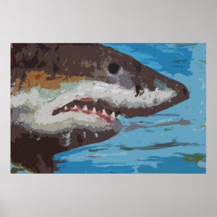 Poster Grande branco