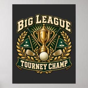 Poster Grande Campeão do Torneio da Liga Grande Troféu de