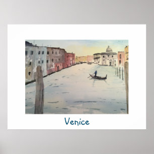 Poster Grande Canal de Veneza