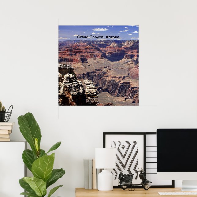 Poster Grande Canyon, Arizona (Escritório em casa)