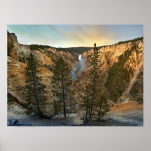 Póster Grande Canyon do Yellowstone, Yellowstone