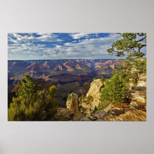 Póster Grande Canyon visto da borda sul ao pôr do sol, 6