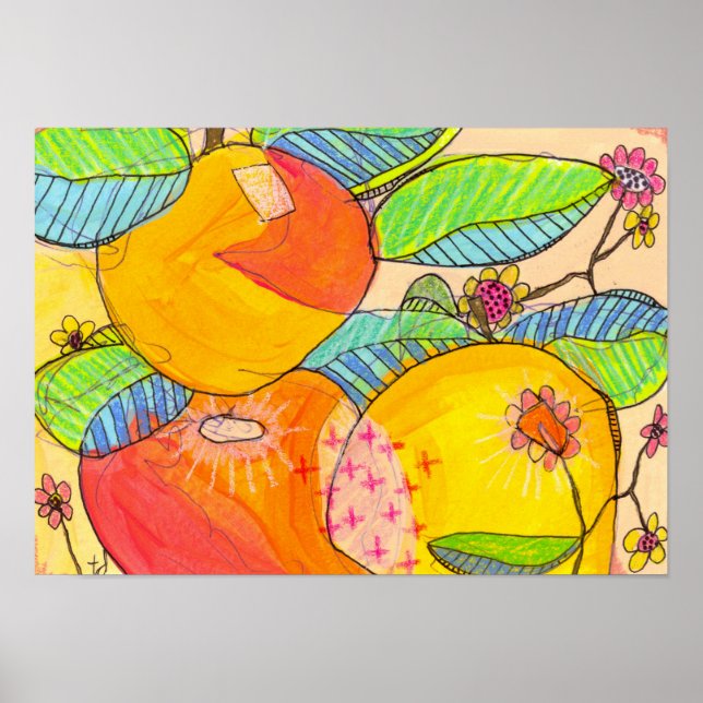 Poster Grande Citrus (Frente)