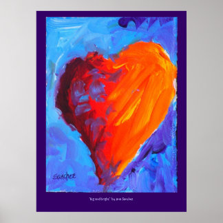 Poster grande e brilhante