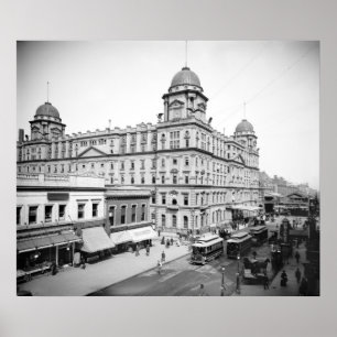 Póster Grande Estação Central: 1900