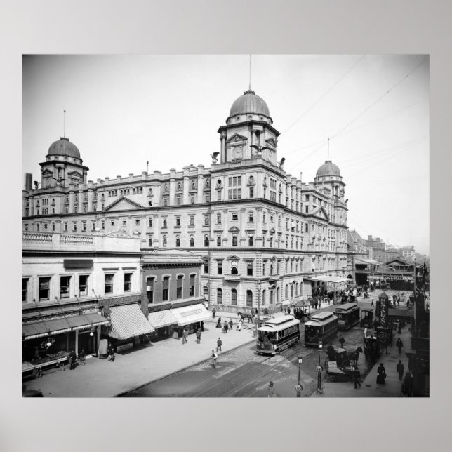 Póster Grande Estação Central: 1900 (Frente)