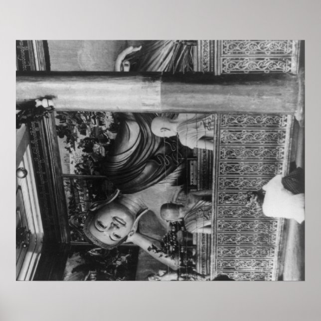 Póster Grande Estátua de Buda na Tailândia Fotografia (Frente)