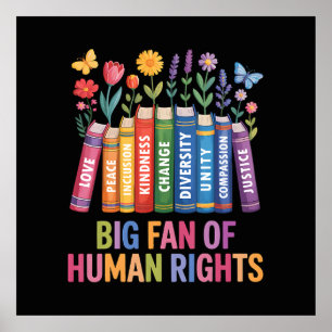 Poster Grande Fã dos Direitos Humanos