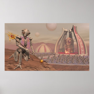 Poster "Grande formiga de Marte "