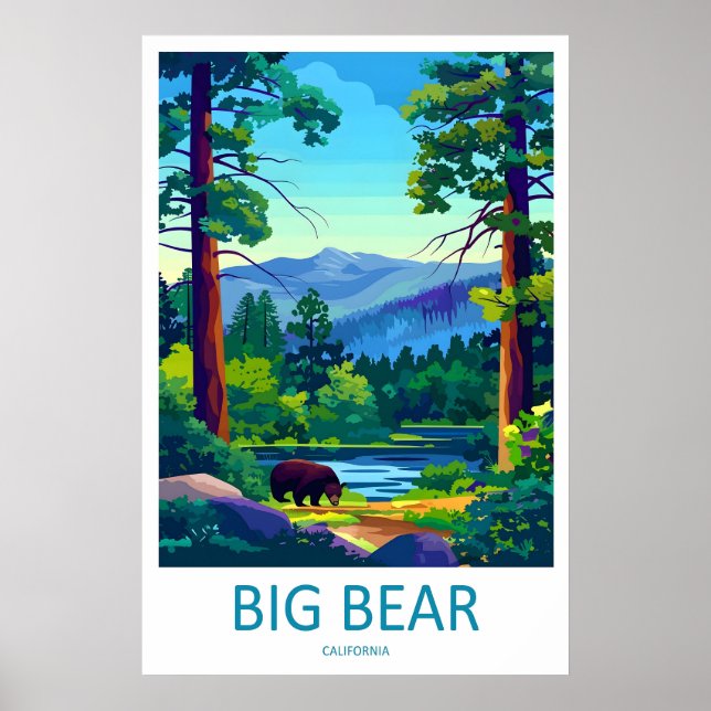 Poster Grande Lago do Urso 2 (Frente)
