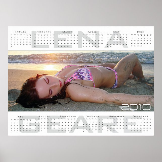 Poster Grande Lena geare 2010 (Frente)