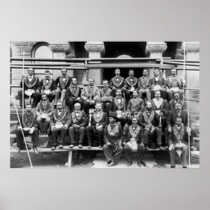 Póster Grande Lodge de Maçons: 1897