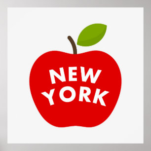 Poster Grande maçã, Nova York