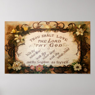 Poster Grande mandamento