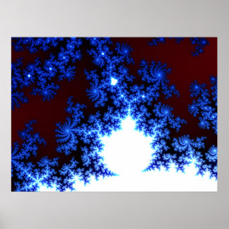 Póster Grande Mandelbrot Fractal