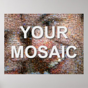 Póster Grande mosaico (paisagem)