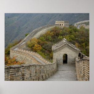 Póster Grande Muralha de China em Mutianyu