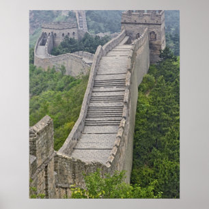 Póster Grande Muralha, Jinshanling, China