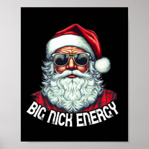 Poster Grande Nick Energy Divertiu Papais noeis Natal 1