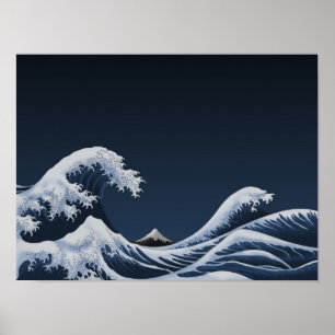 Póster Grande onda