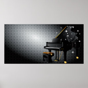 Póster Grande Piano
