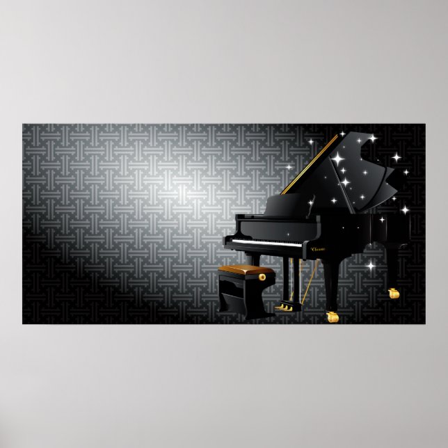 Póster Grande Piano (Frente)