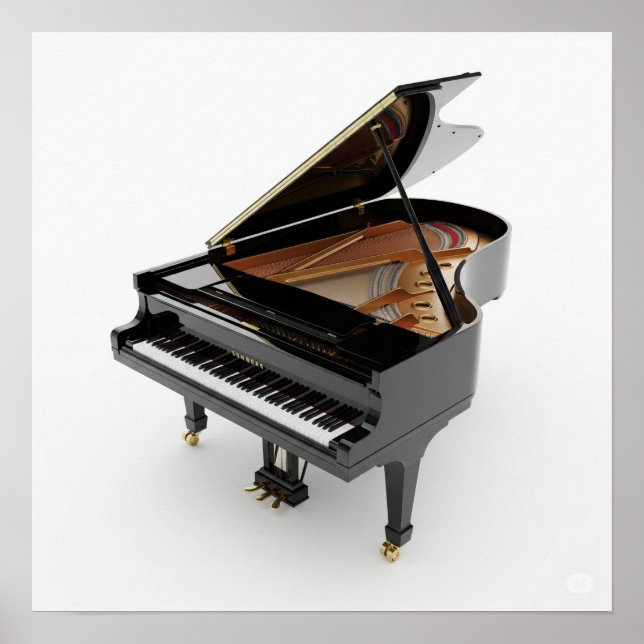 Poster Grande Piano Polido (Frente)