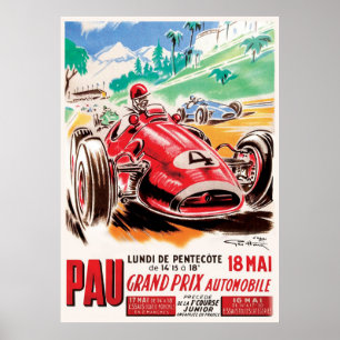 Poster Grande Prêmio da PAU 1959