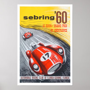Poster Grande Prêmio Setran 12h de 1960