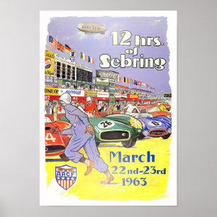 Poster Grande Prêmio Setran 12h de 1963