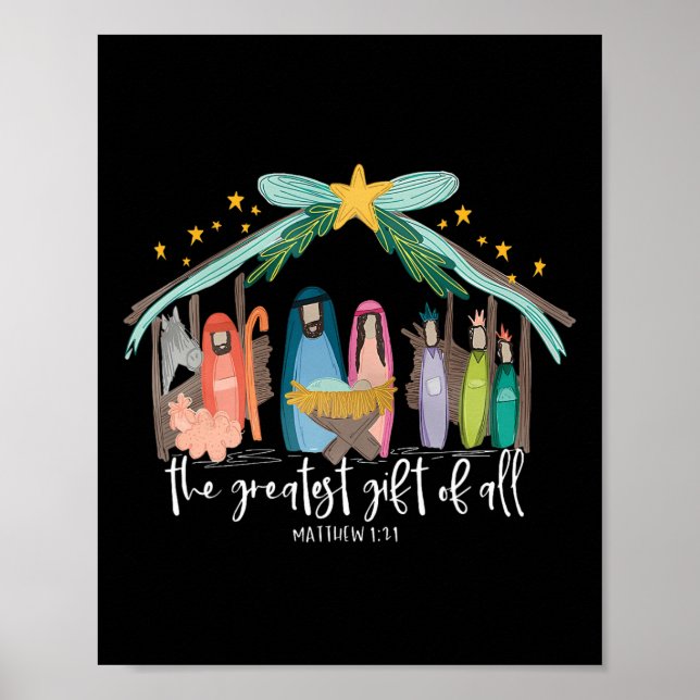 Poster Grande Presente De Todos Os Homens Cristãos De Nat (Frente)