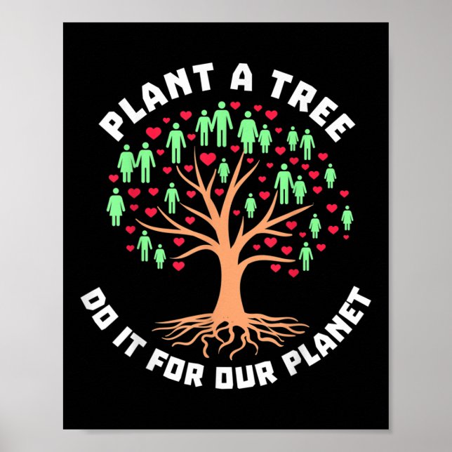 Poster Grande Proteção Ambiental do Planeta Natureza  (Frente)