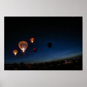 Poster Grande raça #8 do balão de Reno