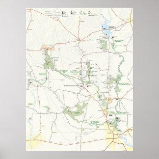 Póster Grande Reserva Nacional do Thicket