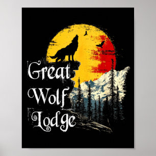 Poster Grandes Amantes do Lodge do Lobo Aventura ao Ar Li