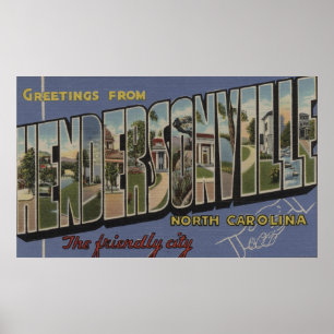 Póster Grandes cenas da letra - Hendersonville, NC