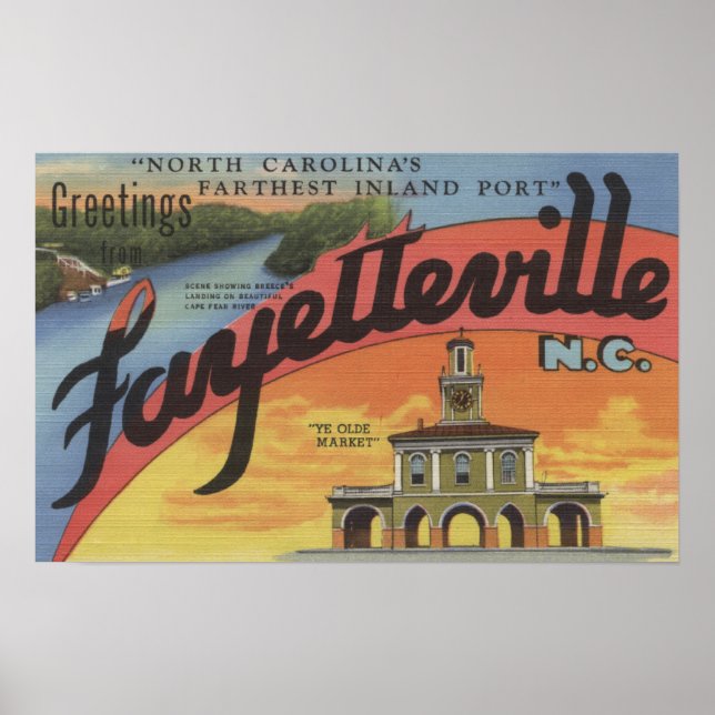 Poster Grandes Cenas - Fayetteville, NC (Frente)